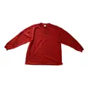 Red Cotton Knitwear & Sweatshirt Vetements