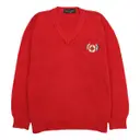 Red Cotton Knitwear & Sweatshirt Yves Saint Laurent - Vintage