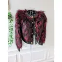 Buy Balmain For H&M Faux fur jacket online