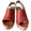 Leather sandals A. Testoni
