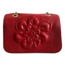 Leather handbag Anne Fontaine