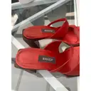 Leather mules Bally