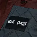Buy Blk Dnm Leather short vest online