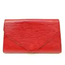 Brazza leather clutch bag Louis Vuitton