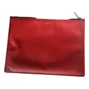 Leather clutch bag Carolina Herrera