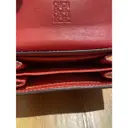 Leather satchel Carolina Herrera