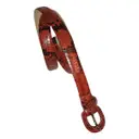 Leather belt CAROLL