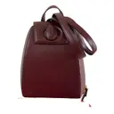 Leather backpack Cartier