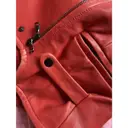 Leather biker jacket Carven