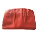 Leather clutch bag Celine - Vintage