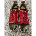 Buy Christian Louboutin Leather low trainers online
