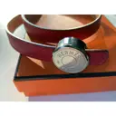 Clou de Selle leather bracelet Hermès