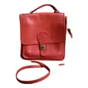 Leather handbag Coach - Vintage