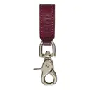 Leather key ring Coach