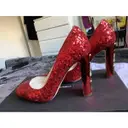 DG Amore leather heels Dolce & Gabbana