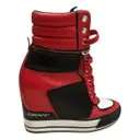 Leather ankle boots Dkny