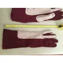 Leather long gloves Furla