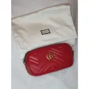 GG Marmont Triple zip leather crossbody bag Gucci