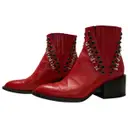 Leather ankle boots Giampaolo Viozzi