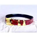 Leather belt Gianni Versace - Vintage