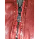 Leather coat GIORGIO BRATO