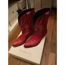 Golden Goose Leather western boots for sale