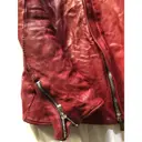 Leather jacket Guidi