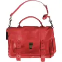 Red Leather Handbag PS1 Proenza Schouler