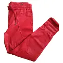 Isabel Marant LEATHER HAREM TROUSERS for sale