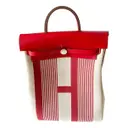 Herbag leather backpack Hermès