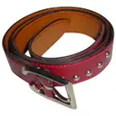 Leather belt Laffargue