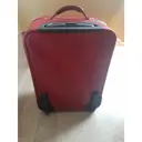 Leather travel bag Lancel