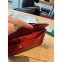 Leather clutch bag Longchamp