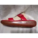 Leather sandals Louis Vuitton - Vintage