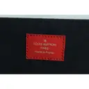 Leather clutch bag Louis Vuitton x Supreme