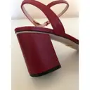 Marmont leather sandals Gucci