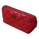 Leather vanity case Moncler