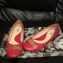 Buy Moschino Leather ballet flats online - Vintage