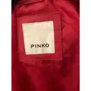 Leather short vest Pinko