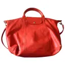 Pliage  leather crossbody bag Longchamp