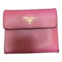 Leather wallet Prada