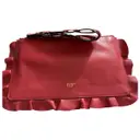 Leather clutch bag Red Valentino Garavani