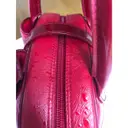 Saddle Bowler leather handbag Dior - Vintage