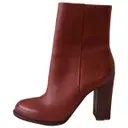 Leather ankle boots Sam Edelman