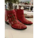 Chloé Susanna leather ankle boots for sale