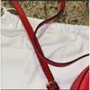 Leather crossbody bag Versace