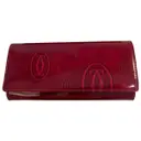 Patent leather clutch bag Cartier