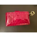 Buy Dior Lady Dior patent leather card wallet online