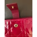 Lady Dior patent leather card wallet Dior
