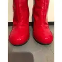 Patent leather boots Miu Miu